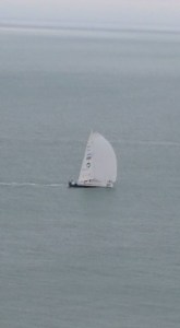 Sailing past Dover