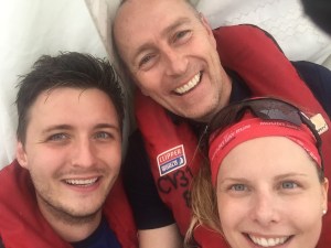 Sheltering in a sail